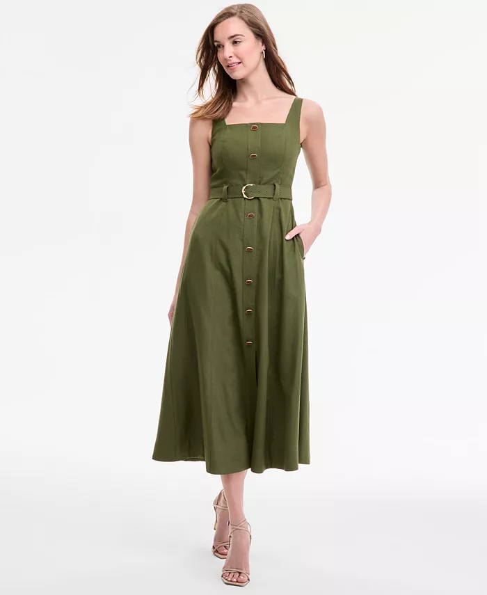 Женское платье А-силуэта с квадратным вырезом и застежкой на пуговицы спереди, 0P-16 Taylor, зеленый
Женское платье А-силуэта с квадратным вырезом и застежкой на пуговицы спереди, 0P-16 Taylor, зеленый