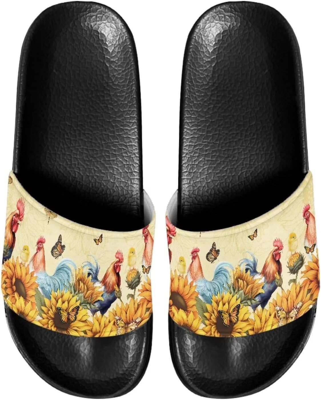 Мужские повседневные домашние сандалии Нескользящие тапочки для ванной и душа Пляжные шлепанцы для бассейна для пар Judentidos, Sunflower Chicken Butterfly
Мужские повседневные домашние сандалии Нескользящие тапочки для ванной и душа Пляжные шлепанцы для бассейна для пар Judentidos, Sunflower Chicken Butterfly