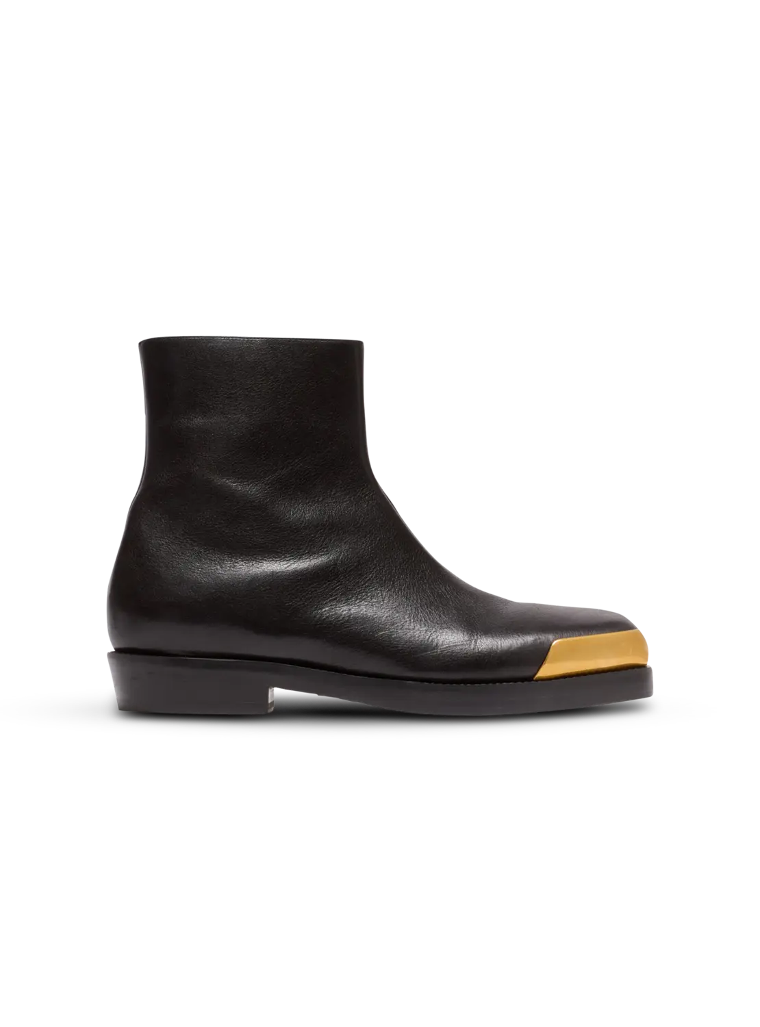 Ботинки с квадратным носком из фактурной кожи Balmain, черный
Ботинки с квадратным носком из фактурной кожи Balmain, черный