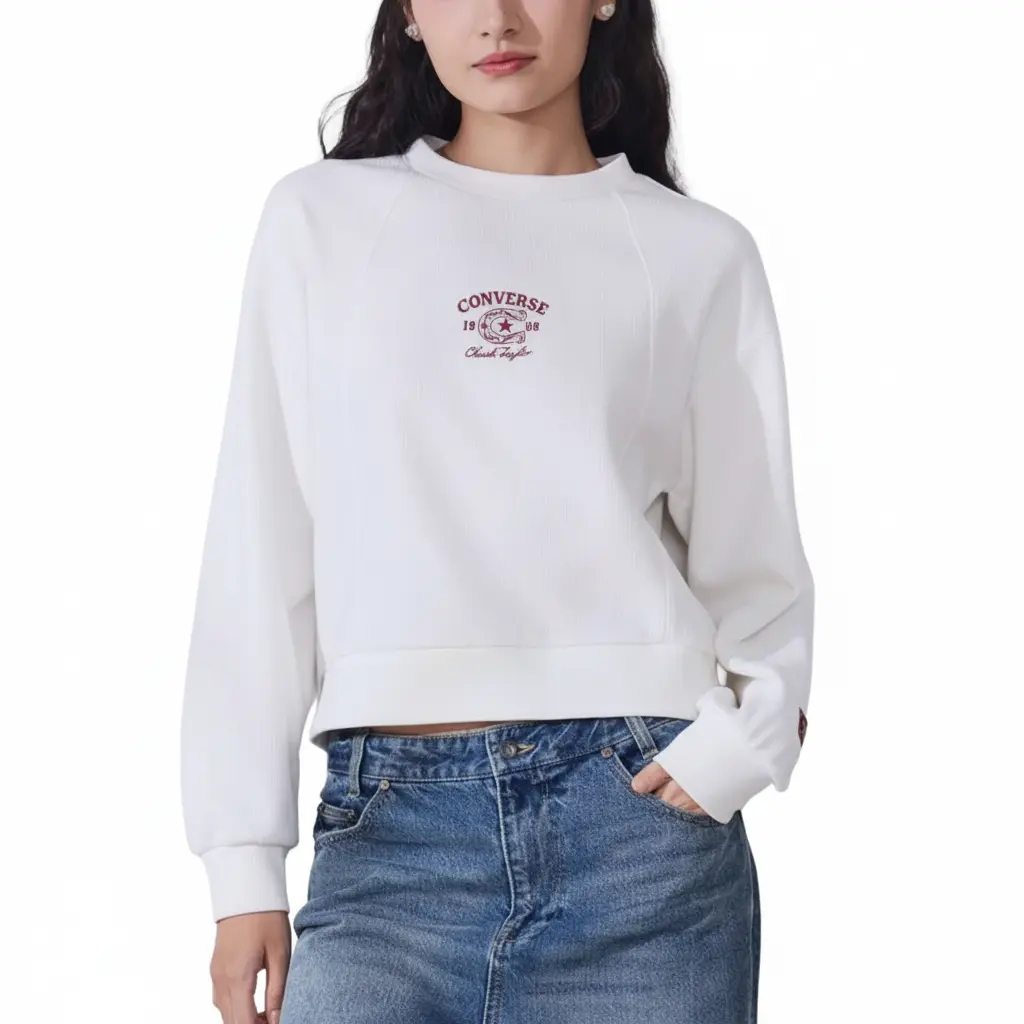 Толстовка FW25 для женщин Converse, белый
Толстовка FW25 для женщин Converse, белый