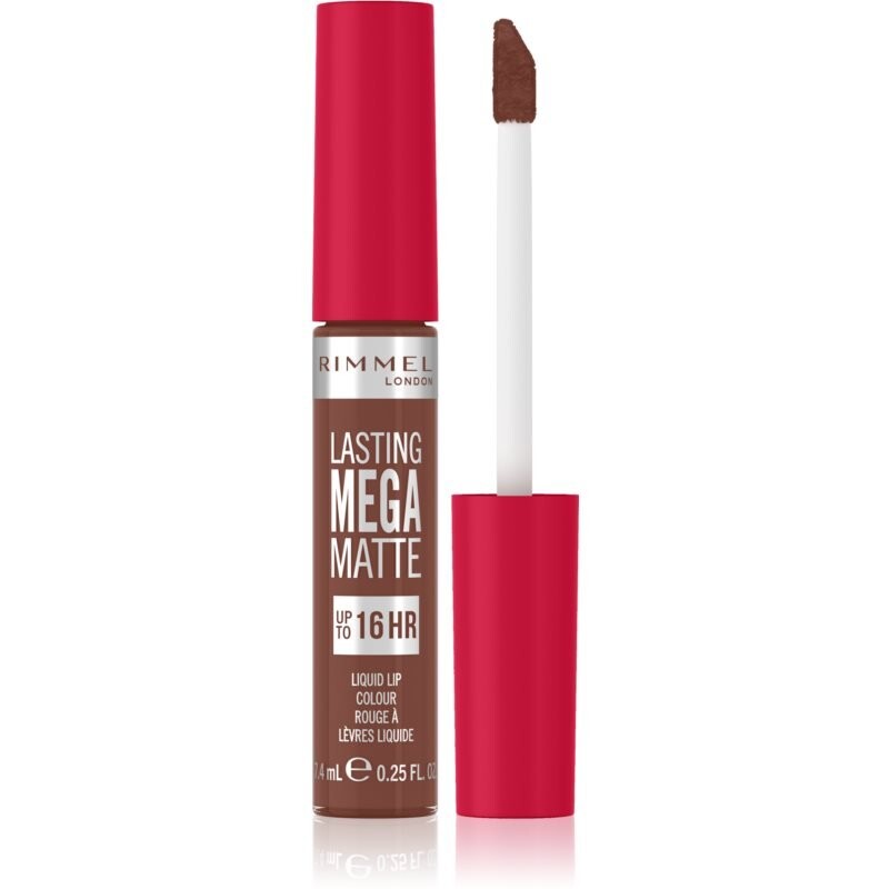 Rimmel, Lasting Mega Matte, Легкая матовая жидкая губная помада, оттенок Lovebite, 16 часов, 7,4 мл
Rimmel, Lasting Mega Matte, Легкая матовая жидкая губная помада, оттенок Lovebite, 16 часов, 7,4 мл
