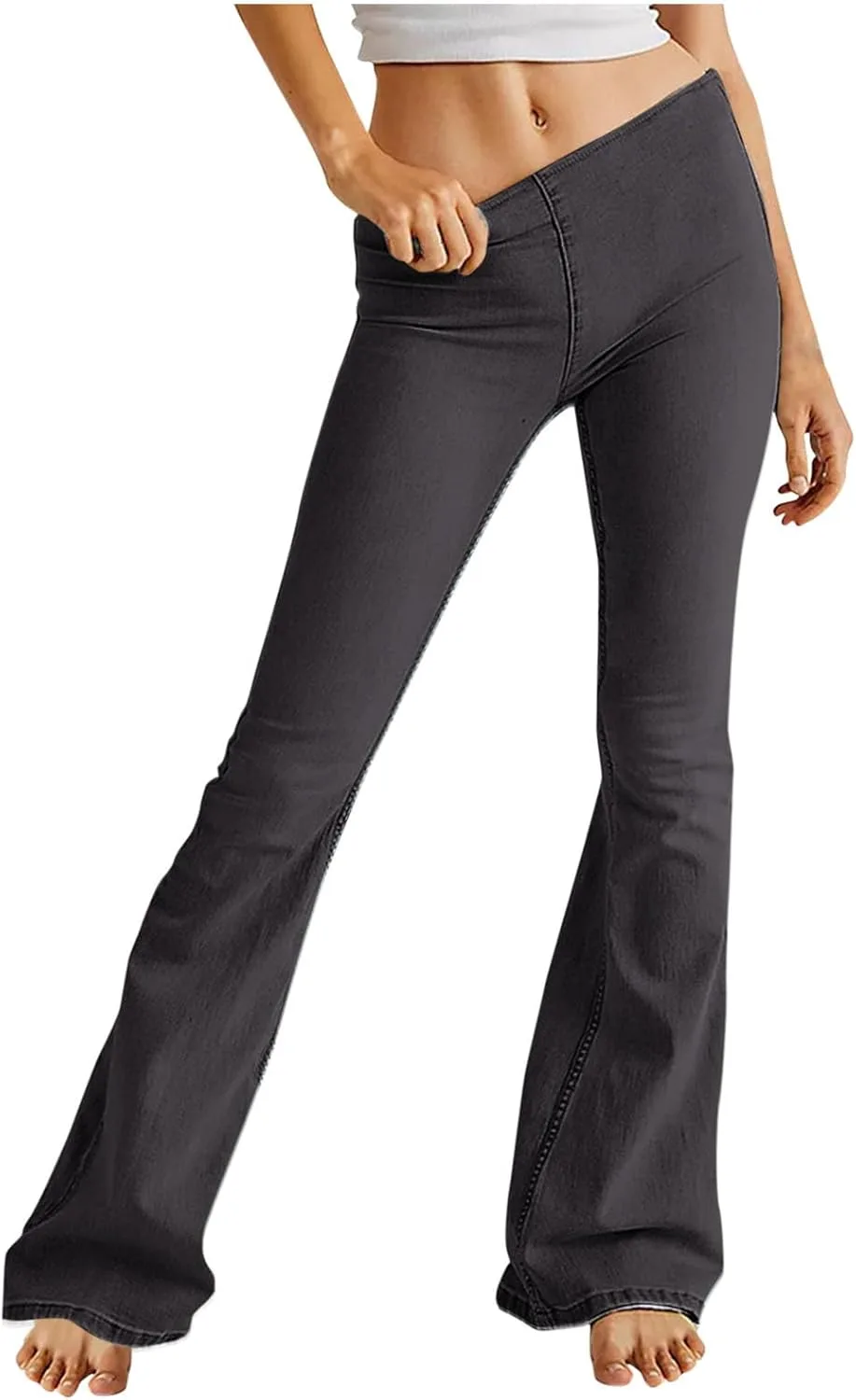 Flare Jeggings для женщин High Waisted Stretchy Bell Bottom Uillui
Flare Jeggings для женщин High Waisted Stretchy Bell Bottom Uillui