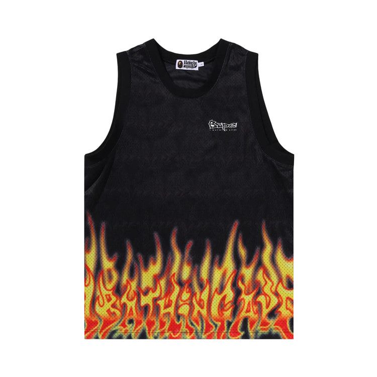 Утепленный жилет BAPE Flame Mesh Vest, Black
Утепленный жилет BAPE Flame Mesh Vest, Black