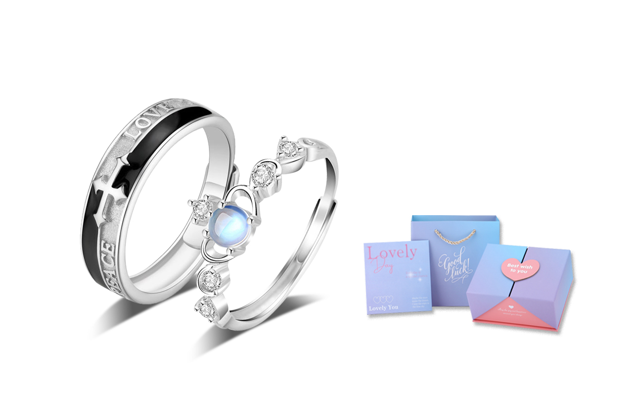 Мужское кольцо Inkopper, Light Of Faith Couple Ring Pair + Dream Gradient Gift Box
Мужское кольцо Inkopper, Light Of Faith Couple Ring Pair + Dream Gradient Gift Box