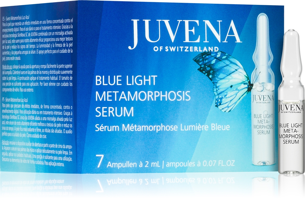 Специальная сыворотка синего света 7-дневное средство против морщин Juvena, 7× 2 мл
Специальная сыворотка синего света 7-дневное средство против морщин Juvena, 7× 2 мл