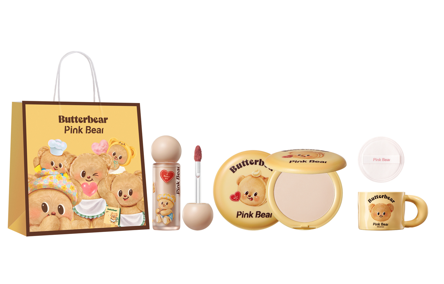 Набор косметики для женщин Pink Bear
Набор косметики для женщин Pink Bear