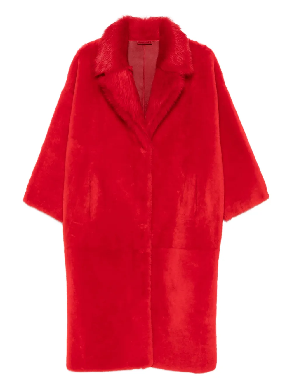 Пальто с меховым воротником Liska, красный
Пальто с меховым воротником Liska, красный