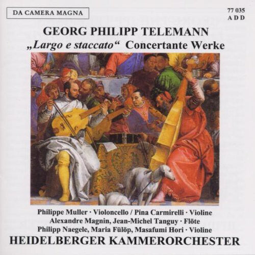 CD диск Telemann / Heidelberger Kammer: Largo E Staccato-Concertante
CD диск Telemann / Heidelberger Kammer: Largo E Staccato-Concertante