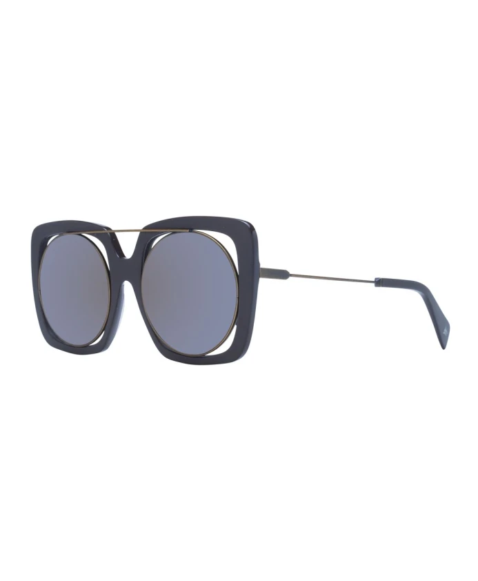 Коричневые круглые зеркальные солнцезащитные очки Yohji Yamamoto, черный
Коричневые круглые зеркальные солнцезащитные очки Yohji Yamamoto, черный