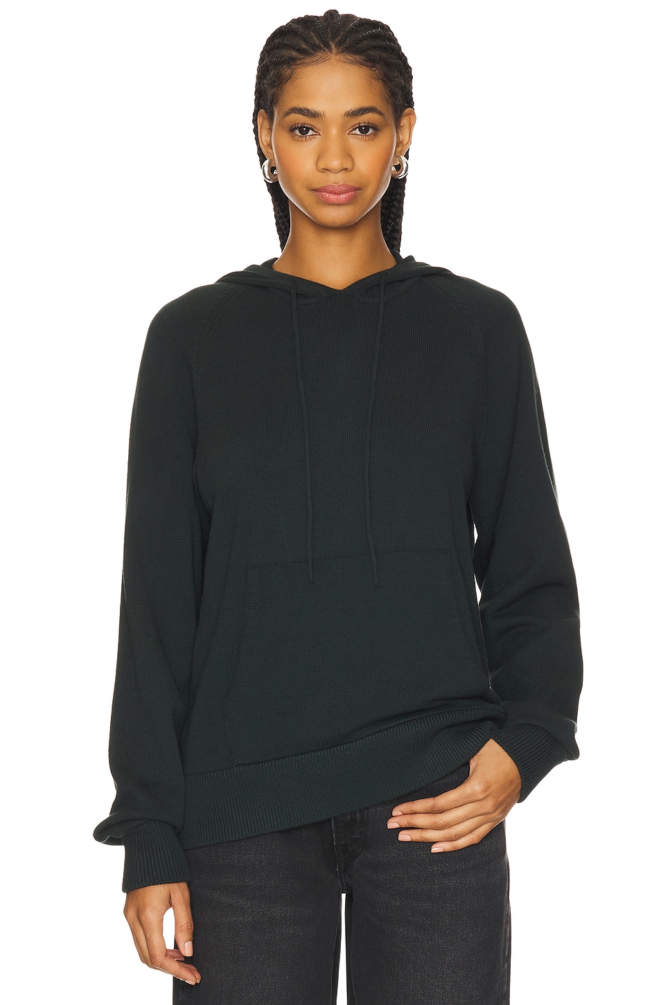 Вязаный свитер с капюшоном Wao, бирюзовый
Вязаный свитер с капюшоном Wao, бирюзовый