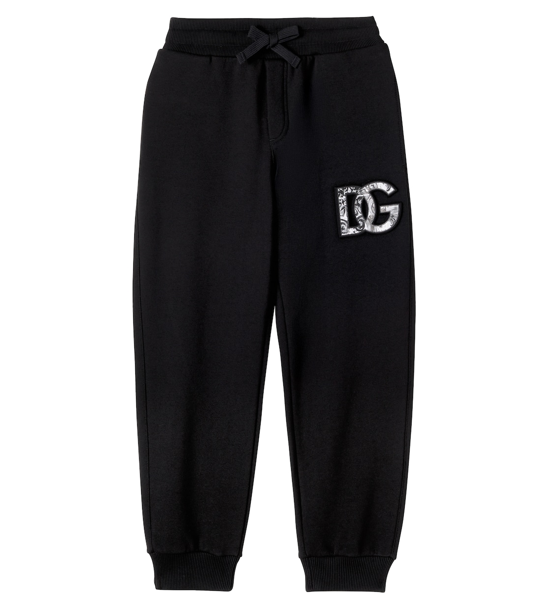 Спортивные брюки DG из хлопкового джерси Dolce&Gabbana Kids, черный
Спортивные брюки DG из хлопкового джерси Dolce&Gabbana Kids, черный