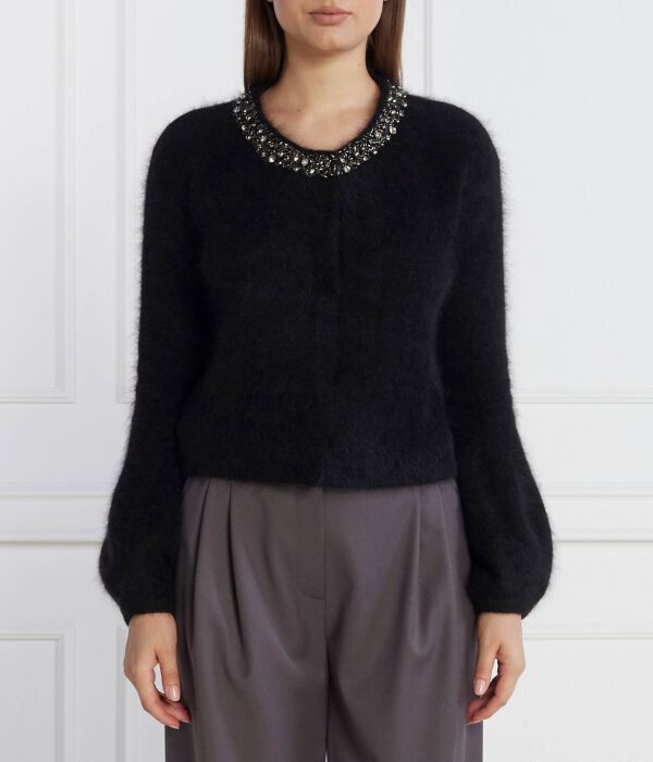 Свитер шерстяной Liu Jo Regular Fit, черный
Свитер шерстяной Liu Jo Regular Fit, черный