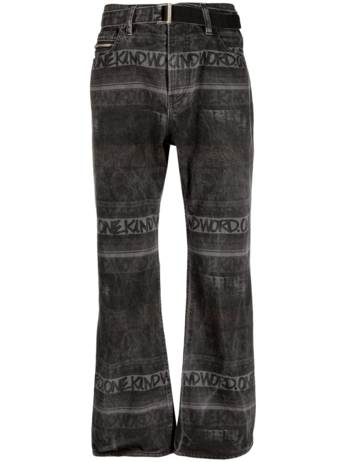 Sacai джинсы с логотипом, черный
Sacai джинсы с логотипом, черный