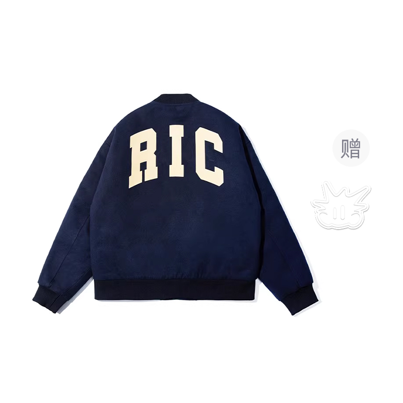 Бейсбольная куртка унисекс RickyisClown, синяя стеганая
Бейсбольная куртка унисекс RickyisClown, синяя стеганая