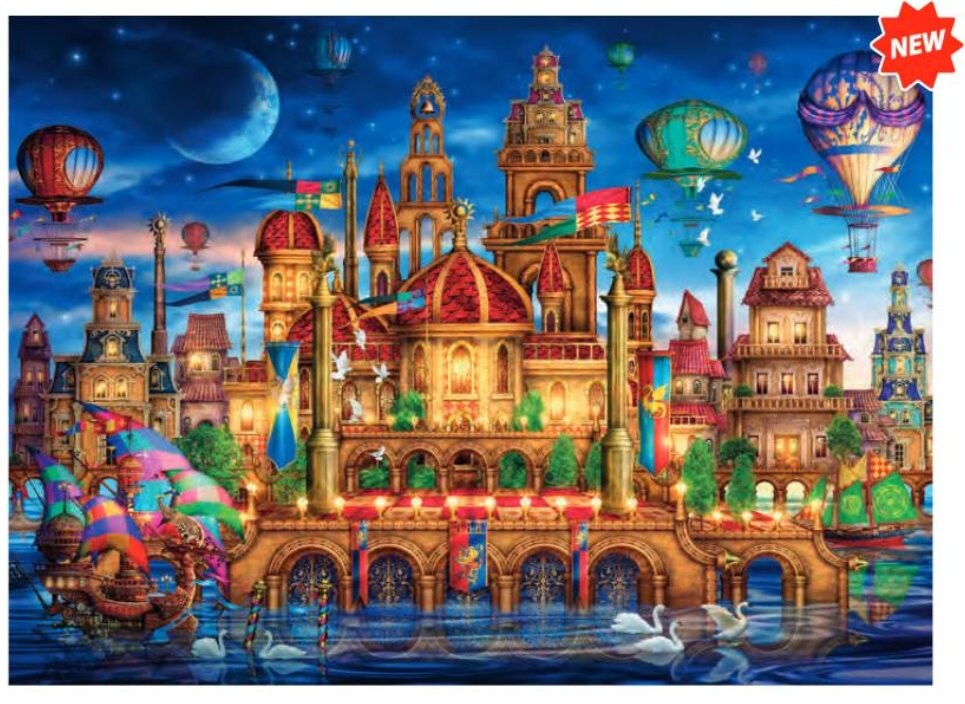 Клементони, пазл, Средместье, 6000 шт. Clementoni
Клементони, пазл, Средместье, 6000 шт. Clementoni