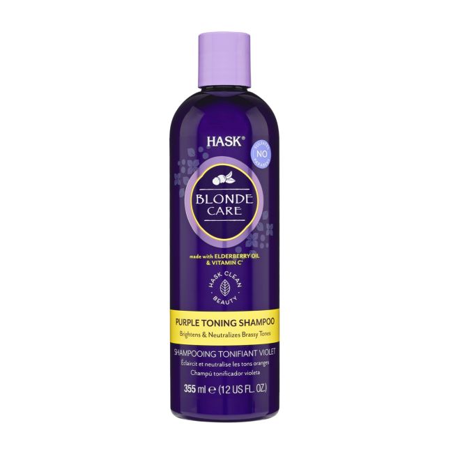Шампунь для волос Blonde Care Purple Toning Hask, 355 мл
Шампунь для волос Blonde Care Purple Toning Hask, 355 мл