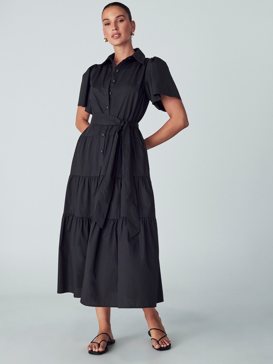 Платье-рубашка Willa, черный
Платье-рубашка Willa, черный