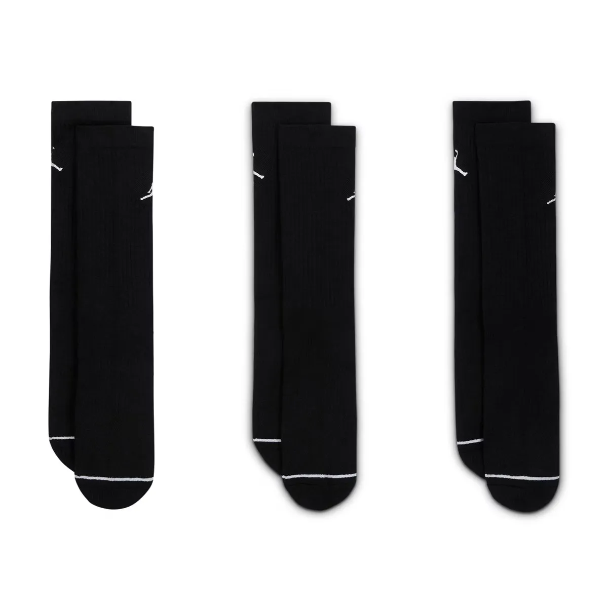 3 пары носков Jordan Crew, черный/белый
3 пары носков Jordan Crew, черный/белый