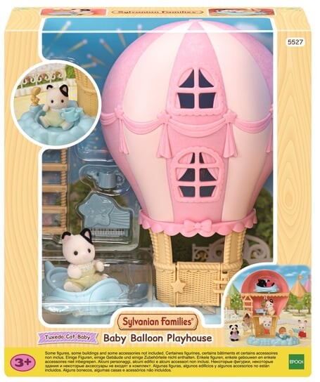 Sylvanian Families, коллекционные фигурки, набор для полета на воздушном шаре с аксессуарами для фигурок
Sylvanian Families, коллекционные фигурки, набор для полета на воздушном шаре с аксессуарами для фигурок
