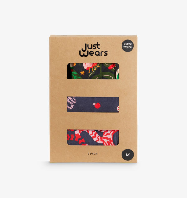Упаковка из трех трусов-боксеров из эластичного модала с принтом Justwears, цвет year of the snake
Упаковка из трех трусов-боксеров из эластичного модала с принтом Justwears, цвет year of the snake