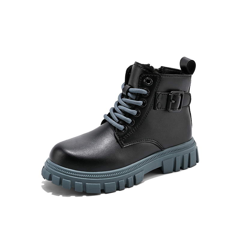 Детские кожаные ботинки для детей TONYBEAR, черный/синий
Детские кожаные ботинки для детей TONYBEAR, черный/синий