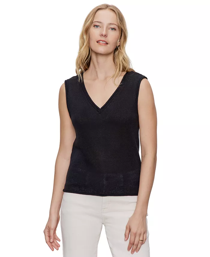 Женский мягкий топ без рукавов с V-образным вырезом Sanctuary, черный
Женский мягкий топ без рукавов с V-образным вырезом Sanctuary, черный