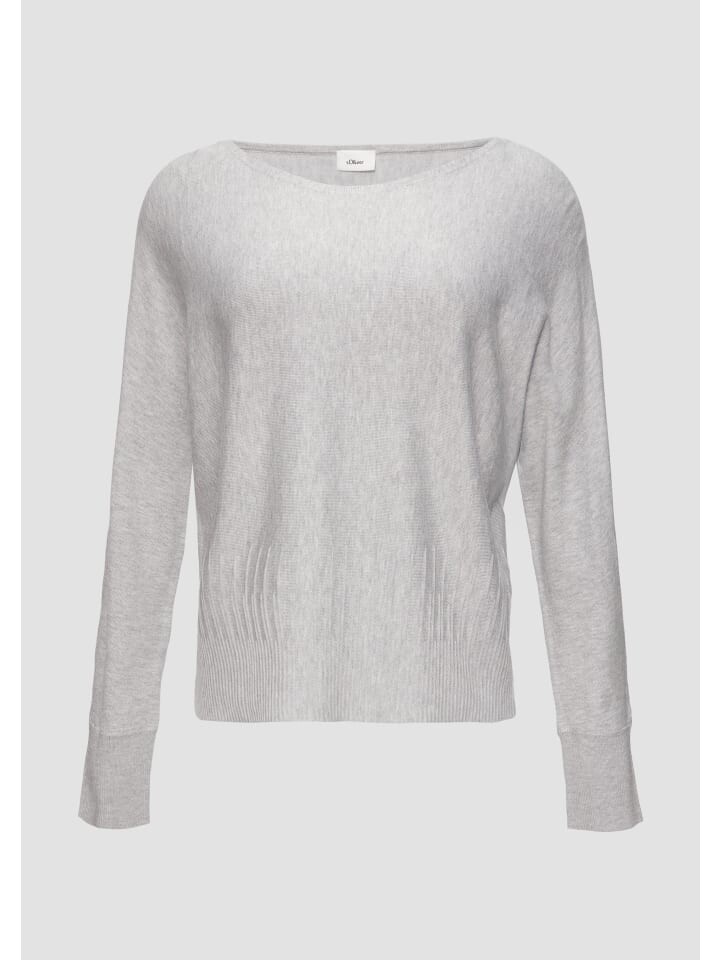 Пуловер sOliver BLACK LABEL Strick langarm, серый
Пуловер sOliver BLACK LABEL Strick langarm, серый