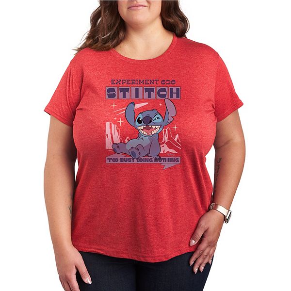Футболка с принтом Lilo & Stitch "Too Busy Doing Nothing" Plus size Disney, Heather Red
Футболка с принтом Lilo & Stitch "Too Busy Doing Nothing" Plus size Disney, Heather Red