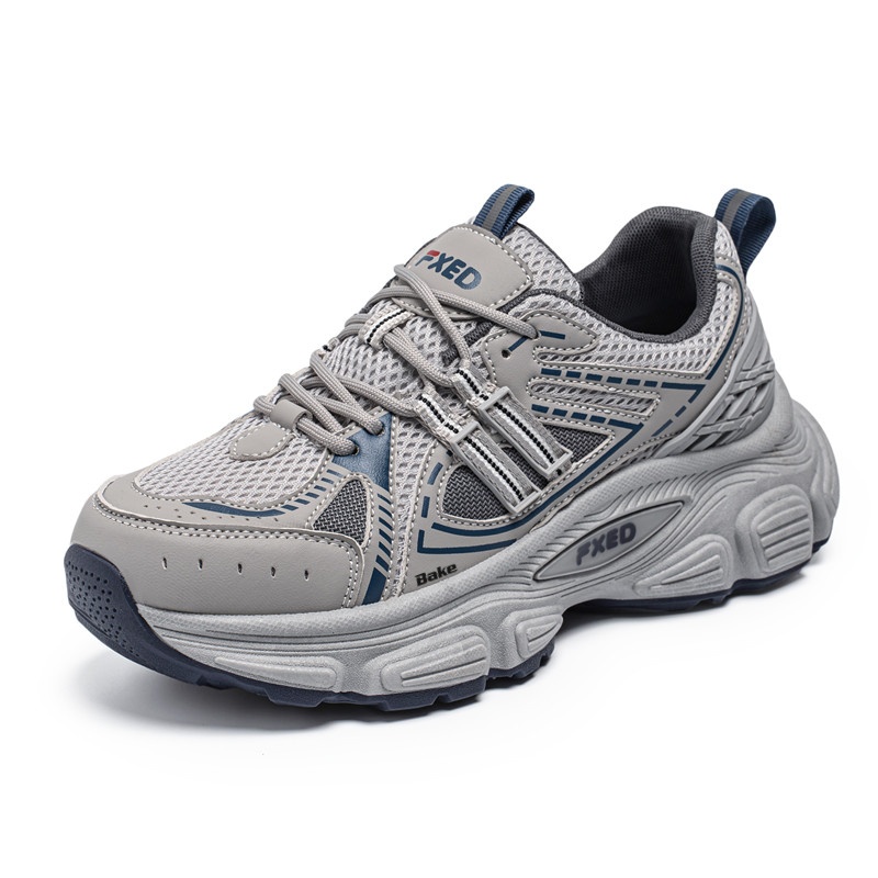Амортизирующие и дышащие низкие массивные кроссовки для мужчин BAKE, Gray
Амортизирующие и дышащие низкие массивные кроссовки для мужчин BAKE, Gray