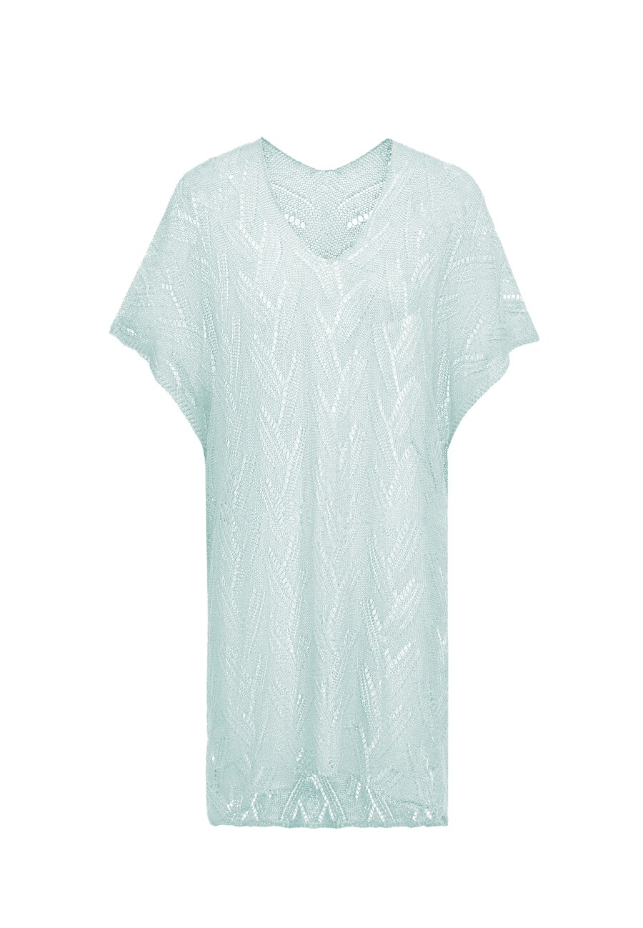 Тонкий вязаный свитер EYOTA Sweater, аква
Тонкий вязаный свитер EYOTA Sweater, аква