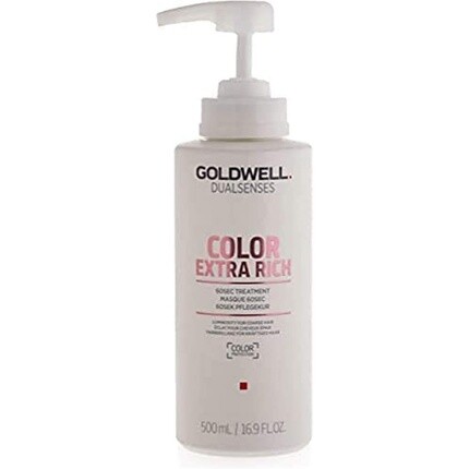 Goldwell Dualsenses Color Extra Rich, 60-секундный уход, 500 мл
Goldwell Dualsenses Color Extra Rich, 60-секундный уход, 500 мл