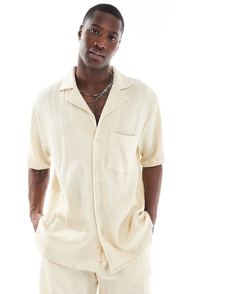 Мягкая пляжная рубашка Sol Beach кремового цвета
Мягкая пляжная рубашка Sol Beach кремового цвета