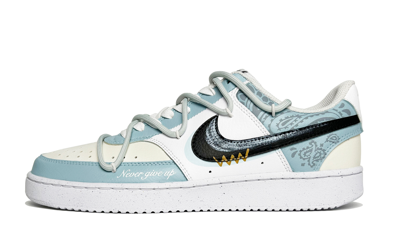 Court Vision 1 Sea Salt Paisley устойчивые к истиранию низкие кроссовки для скейтбординга unisex белый Nike, белый зеленый
Court Vision 1 Sea Salt Paisley устойчивые к истиранию низкие кроссовки для скейтбординга unisex белый Nike, белый зеленый
