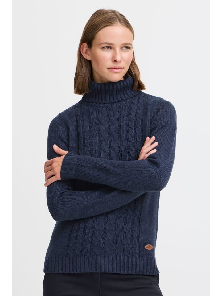 Пуловер Oxmo Rollkragenpullover OXCATHY 21301293ME modischer Rollkragenpullover, синий
Пуловер Oxmo Rollkragenpullover OXCATHY 21301293ME modischer Rollkragenpullover, синий