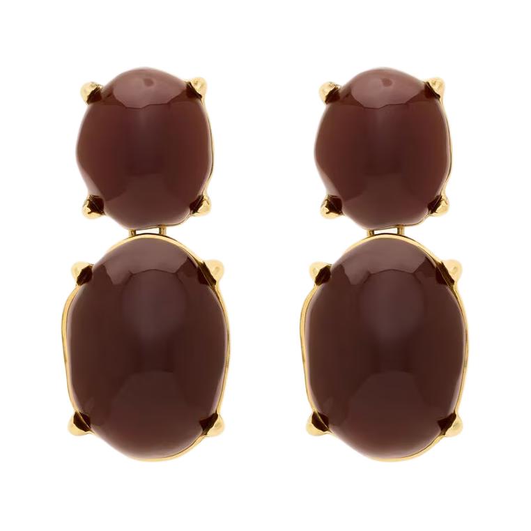 SAINT LAURENT Клипсы Resin, Metal, Gemstone для женщин красные коричневые
SAINT LAURENT Клипсы Resin, Metal, Gemstone для женщин красные коричневые