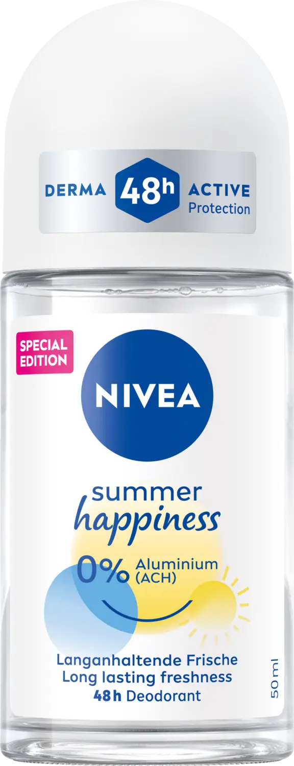 Дезодорант NIVEA summer happiness Fresh Deo Roll-On
Дезодорант NIVEA summer happiness Fresh Deo Roll-On