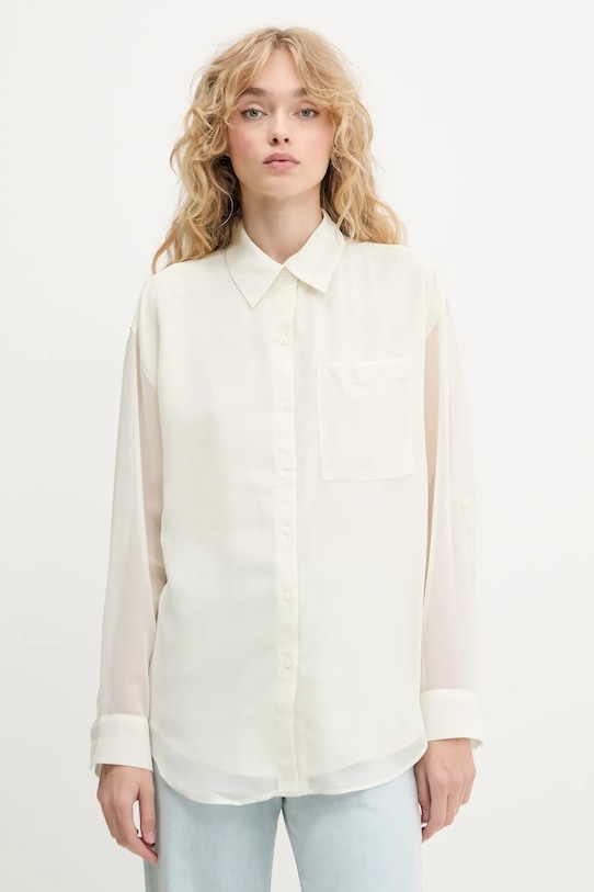 Рубашка Calvin Klein, бежевый
Рубашка Calvin Klein, бежевый