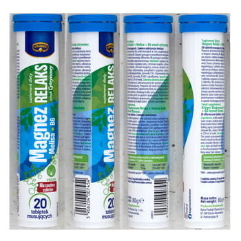 Kruger, Шипучий витамин-магний для релаксации, 80 г
Kruger, Шипучий витамин-магний для релаксации, 80 г