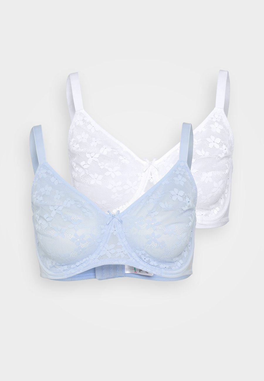 Бюстгальтер LASCANA PETITE FLEUR BY LASCANA MINIMIZER BRA 2 PACK, Lightblue/White/Light Blue
Бюстгальтер LASCANA PETITE FLEUR BY LASCANA MINIMIZER BRA 2 PACK, Lightblue/White/Light Blue