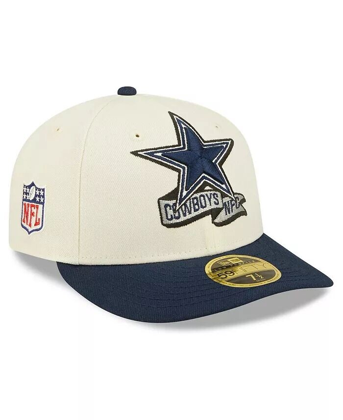 Мужская кремовая, темно-синяя шляпа Dallas Cowboys 2022 Sideline Low Profile 59FIFTY New Era
Мужская кремовая, темно-синяя шляпа Dallas Cowboys 2022 Sideline Low Profile 59FIFTY New Era