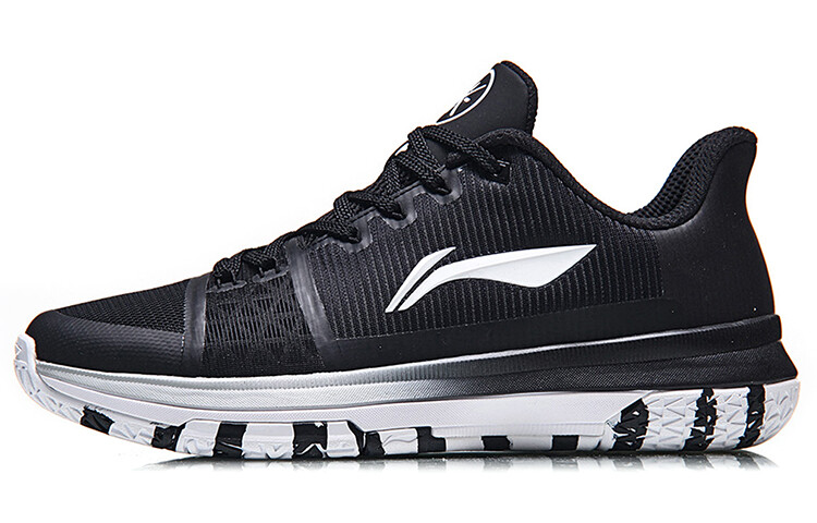 Баскетбольные кроссовки унисекс с низким верхом черного/белого цвета Lining
Баскетбольные кроссовки унисекс с низким верхом черного/белого цвета Lining