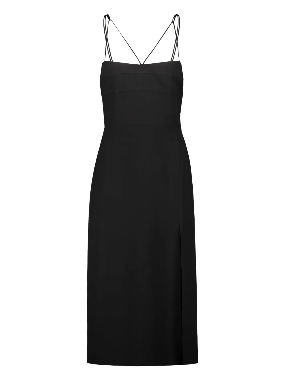 Платье с плетеными бретелями Drhope, черный
Платье с плетеными бретелями Drhope, черный