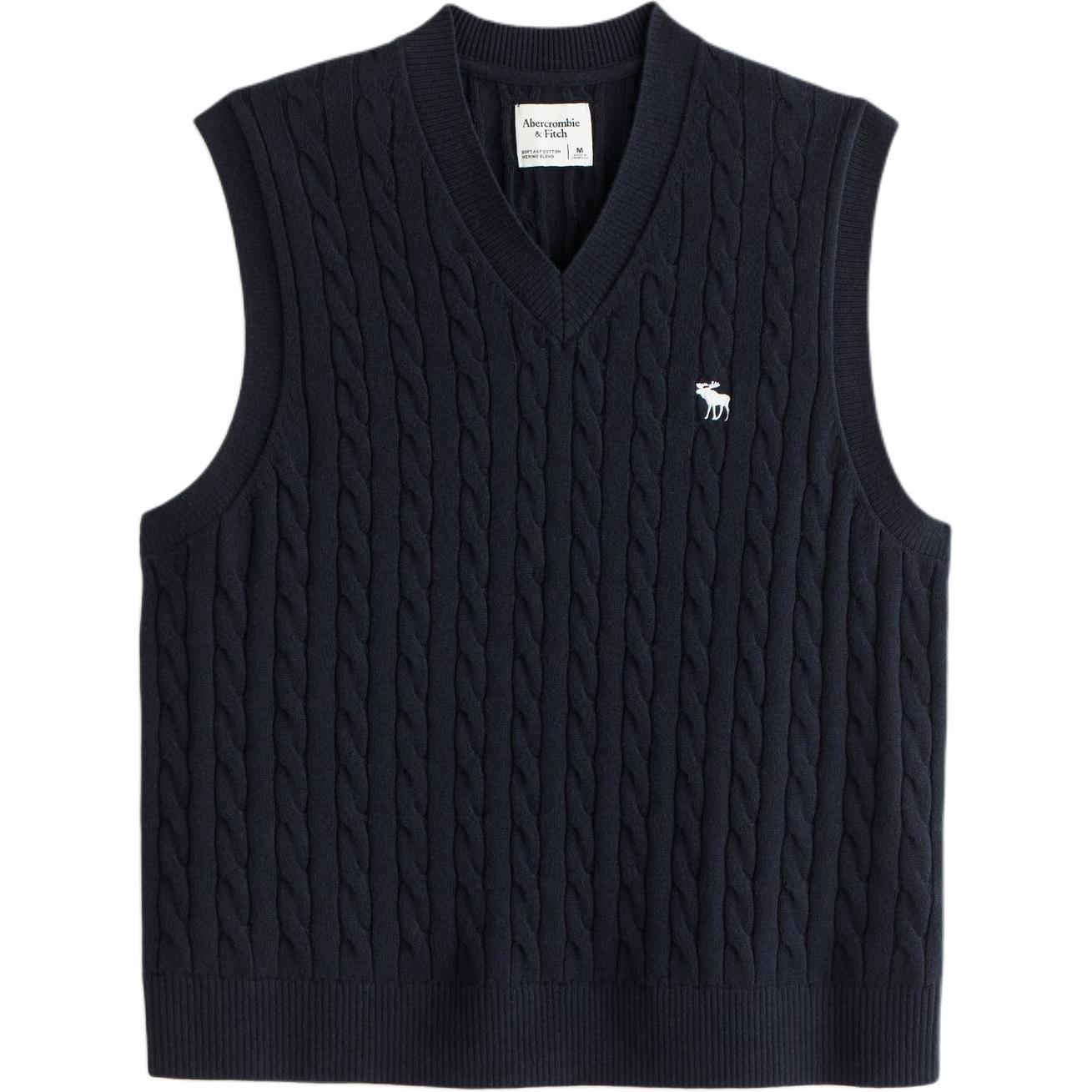 Abercrombie&Fitch Синий жилет Men's Blue, Blue 
Abercrombie&Fitch Синий жилет Men's Blue, Blue