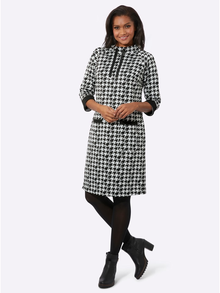 Платье из джерси цвета экрю с черным узором WITT WEIDEN
Платье из джерси цвета экрю с черным узором WITT WEIDEN