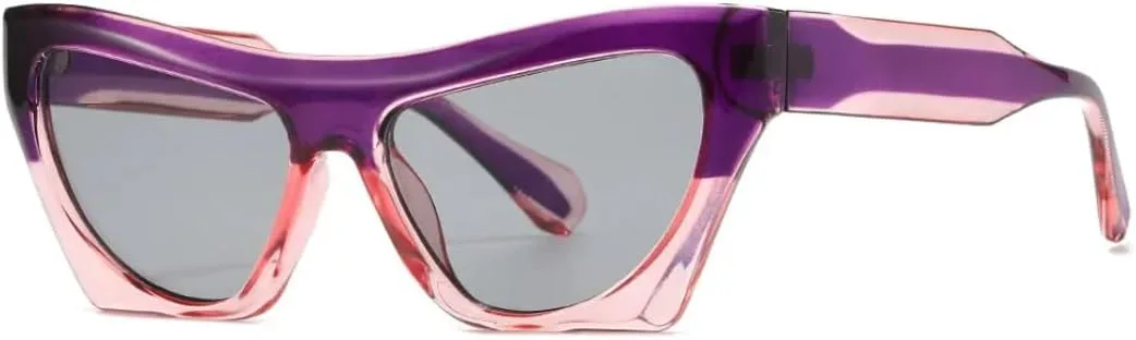 Модные винтажные солнцезащитные очки для женщин в стиле панк, роскошные женские солнцезащитные очки с защитой от УФ-излучения UV400 VFDHN, Purple Light Black
Модные винтажные солнцезащитные очки для женщин в стиле панк, роскошные женские солнцезащитные очки с защитой от УФ-излучения UV400 VFDHN, Purple Light Black