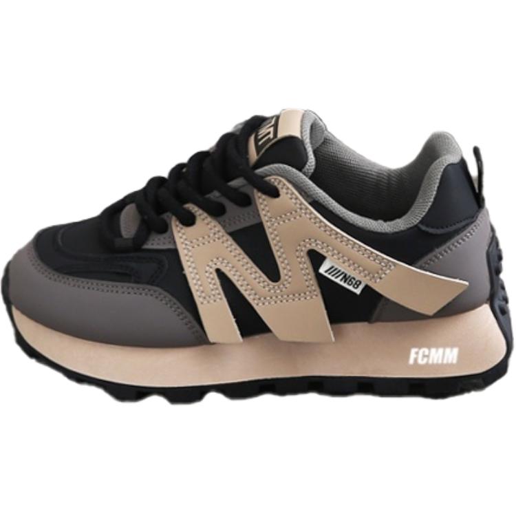 Противоскользящая износостойкая повседневная обувь для детей FCMM, черный 
Противоскользящая износостойкая повседневная обувь для детей FCMM, черный