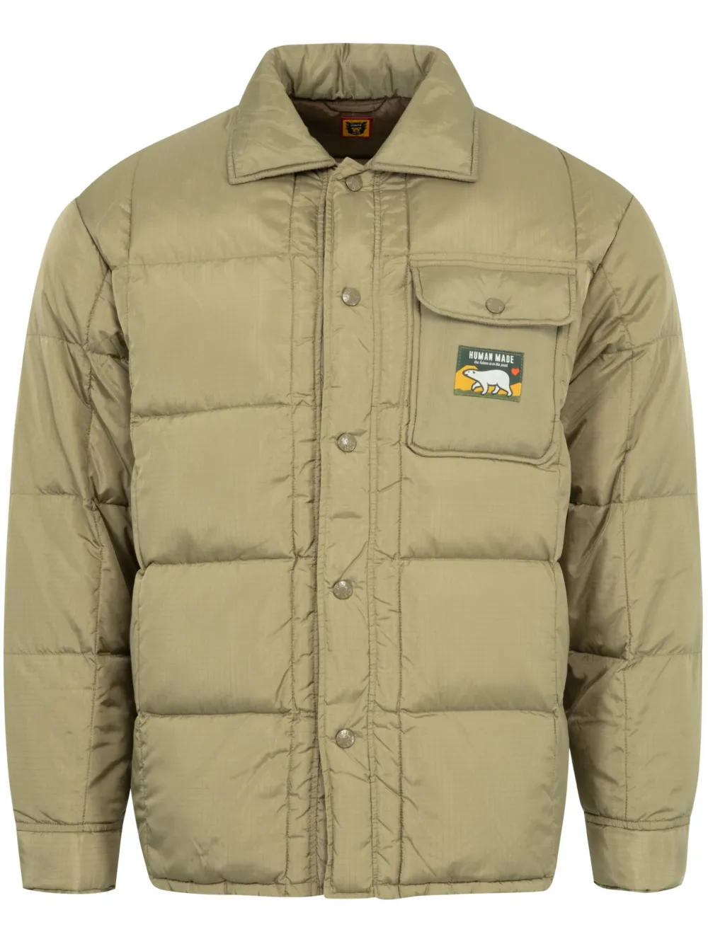 Куртка-пуховик Human Made, зеленый
Куртка-пуховик Human Made, зеленый