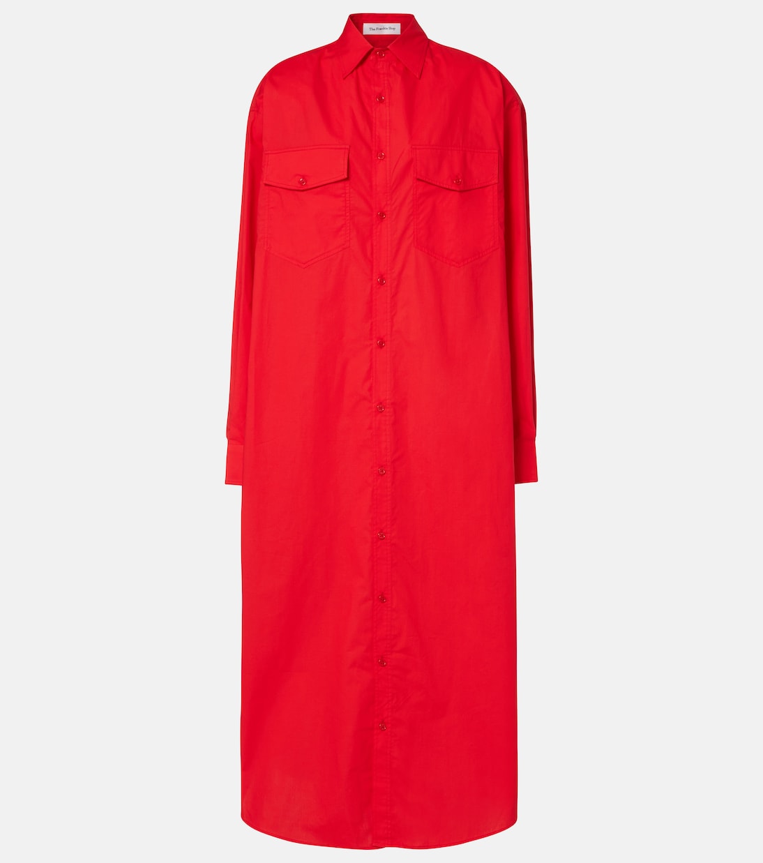 Коттоновая рубашка Calren The Frankie Shop, красный
Коттоновая рубашка Calren The Frankie Shop, красный