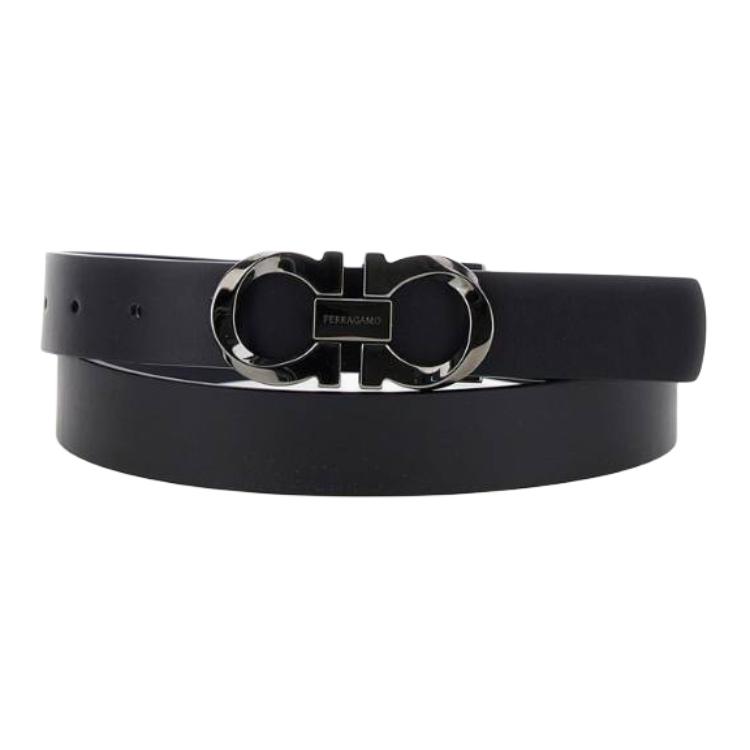 Gancini реверсивный ремень Ferragamo, черный
Gancini реверсивный ремень Ferragamo, черный