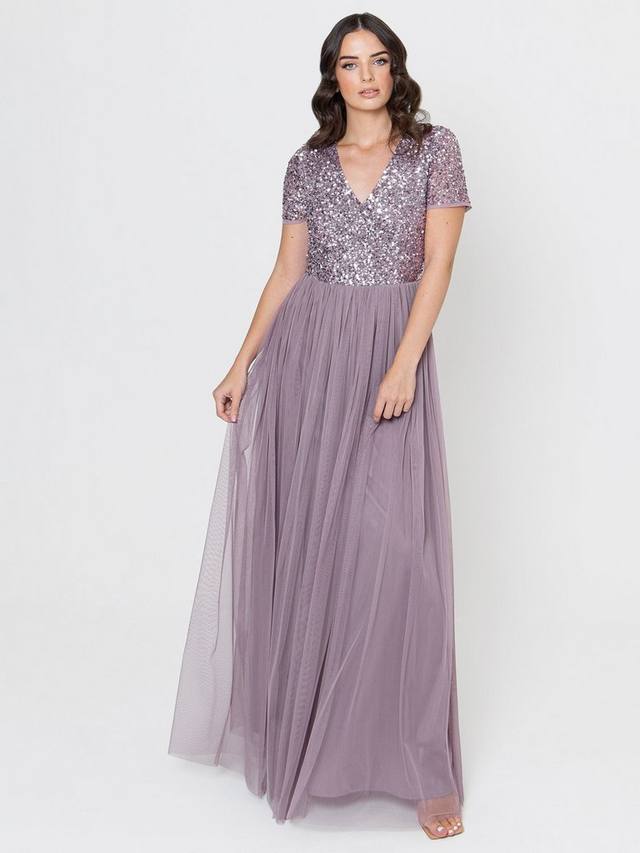 Макси-платье с v-образным вырезом Maya Deluxe, цвет Moody Lilac
Макси-платье с v-образным вырезом Maya Deluxe, цвет Moody Lilac